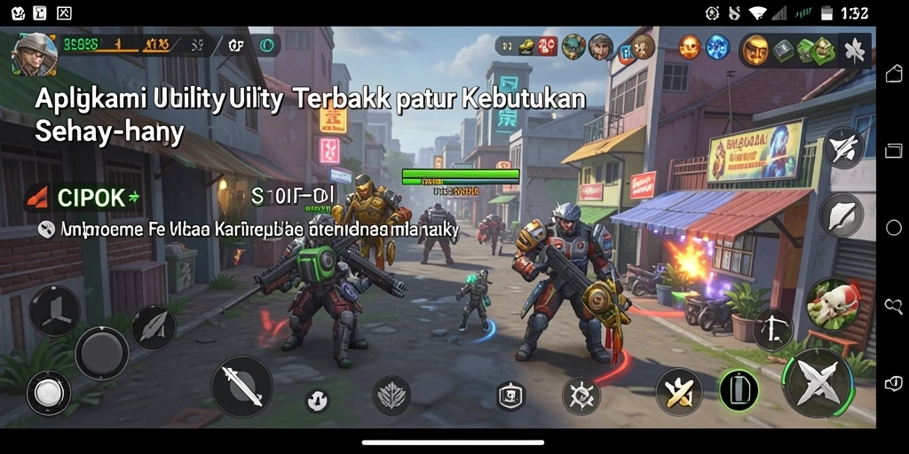 Tampilan antarmuka CIPOK yang sederhana dan mudah digunakan.