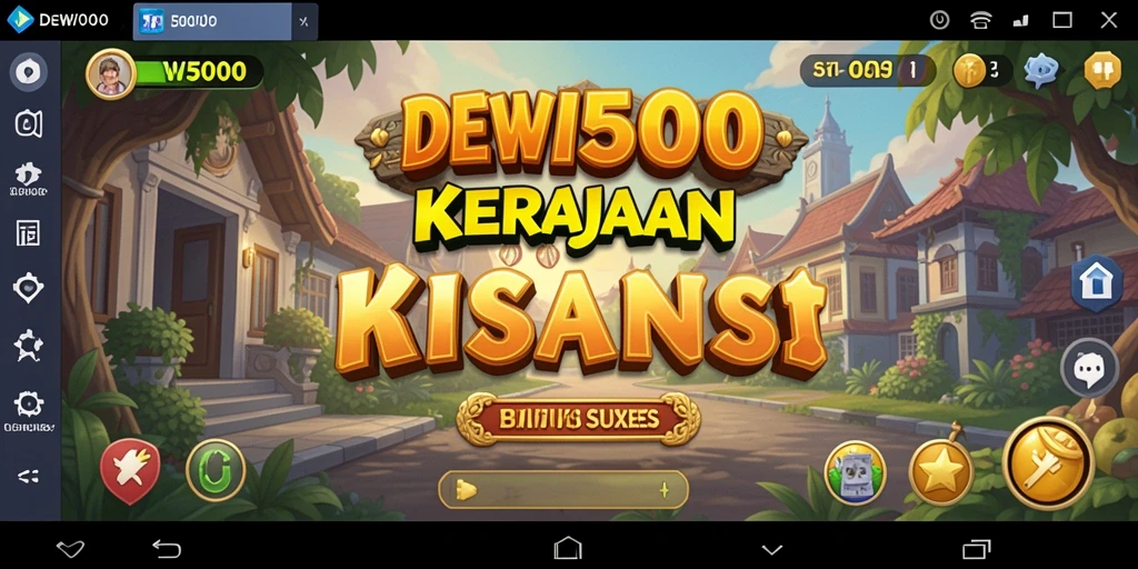 Tangkapan layar gameplay DEWI5000 menampilkan manajemen bisnis yang menarik.