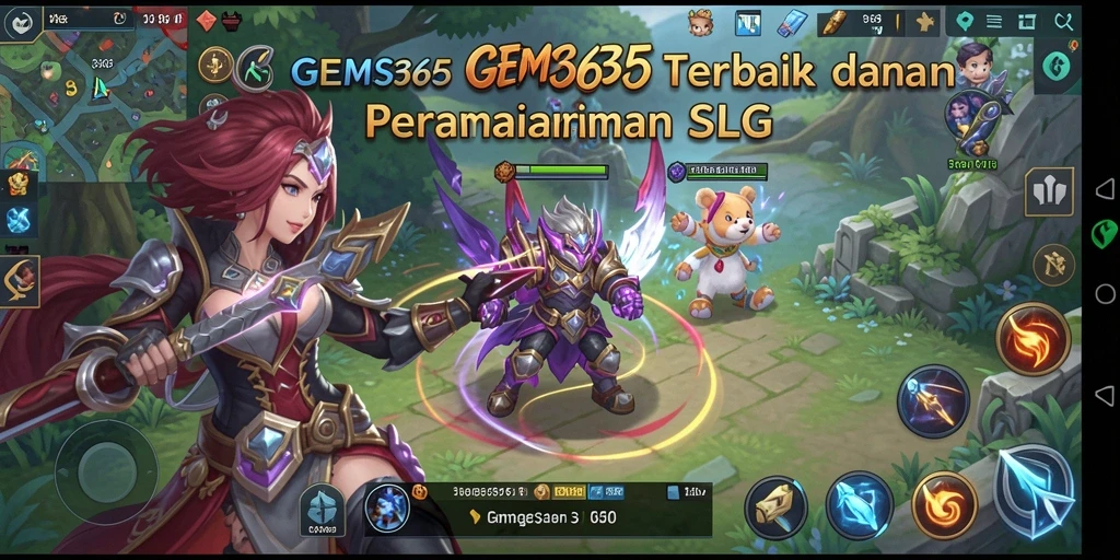 Tampilan gameplay GEMS365 yang mendebarkan dan strategi mendalam.
