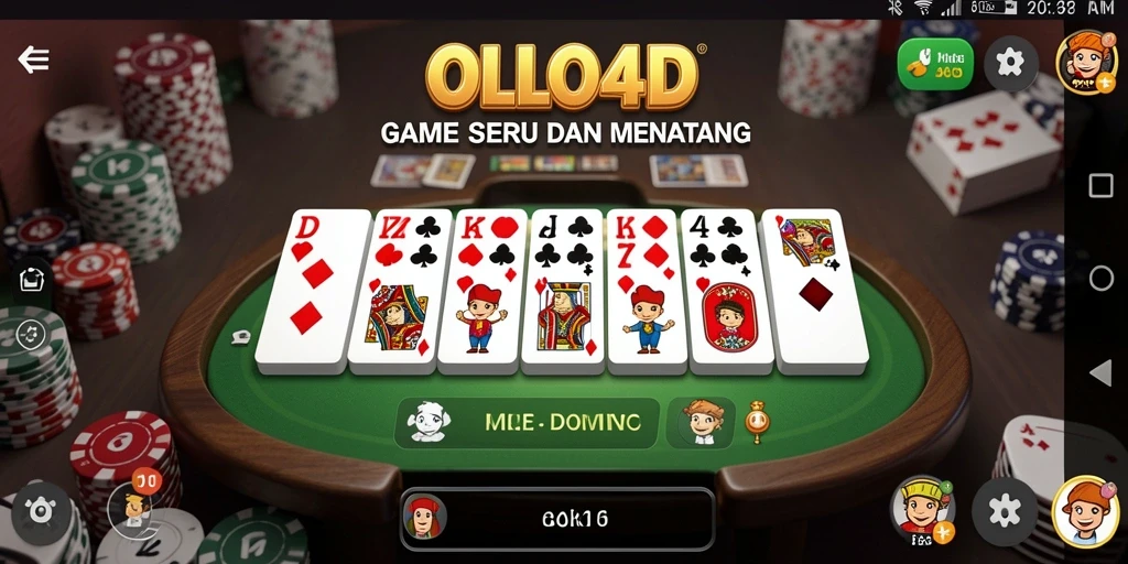 Tampilan gameplay seru dalam OLLO4D yang mengasyikkan.