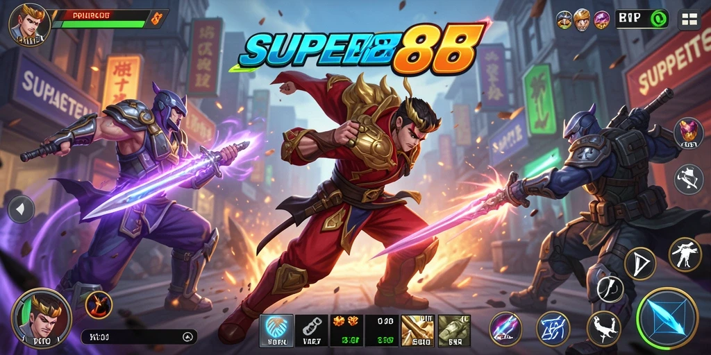 Pengalaman gameplay Fighting yang mendebarkan dengan grafik yang menawan.